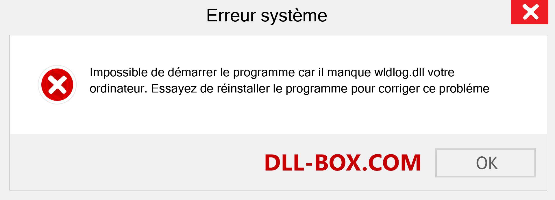 Le fichier wldlog.dll est manquant ?. Télécharger pour Windows 7, 8, 10 - Correction de l'erreur manquante wldlog dll sur Windows, photos, images